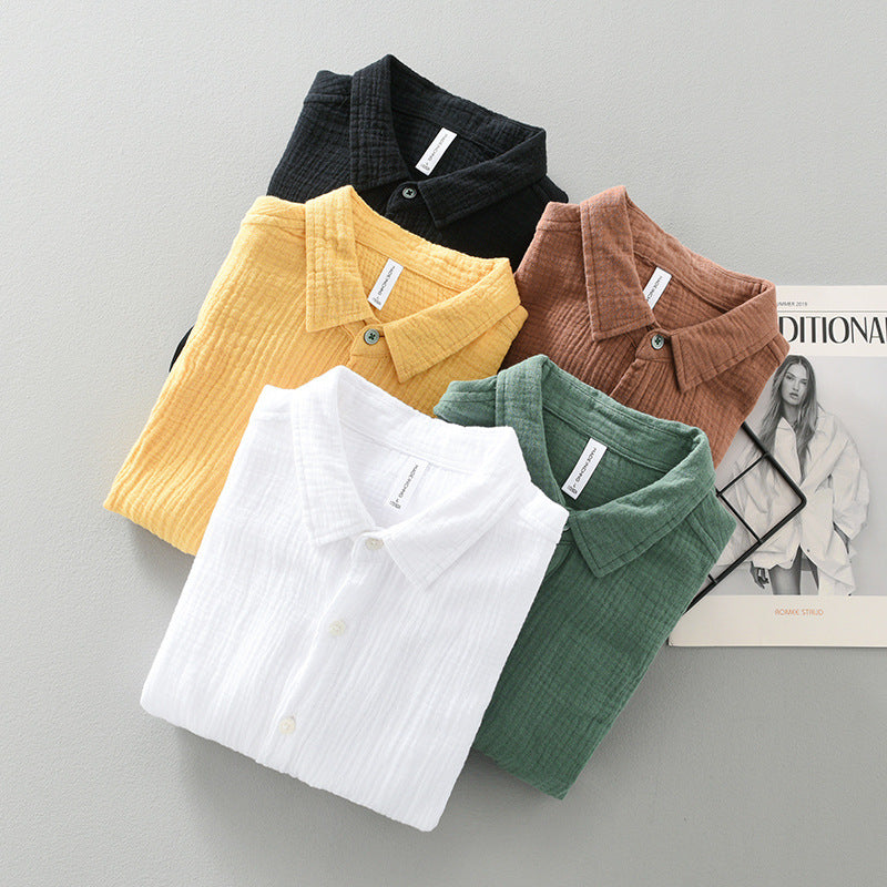 Summer fashion men's Berkeley shirt, lightweight & breathable, a relaxed fit button-up.