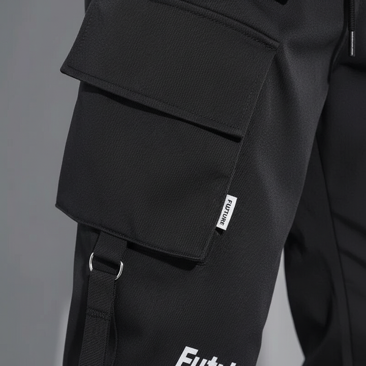 Comfortable men's joggers, cargo design, perfect for hip-hop fashion and everyday wear