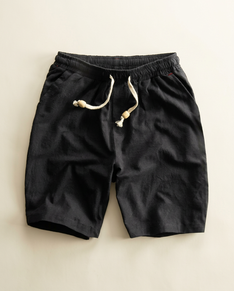 Men's casual drawstring shorts, perfect for summer lounging, beach days, or active everyday comfort.