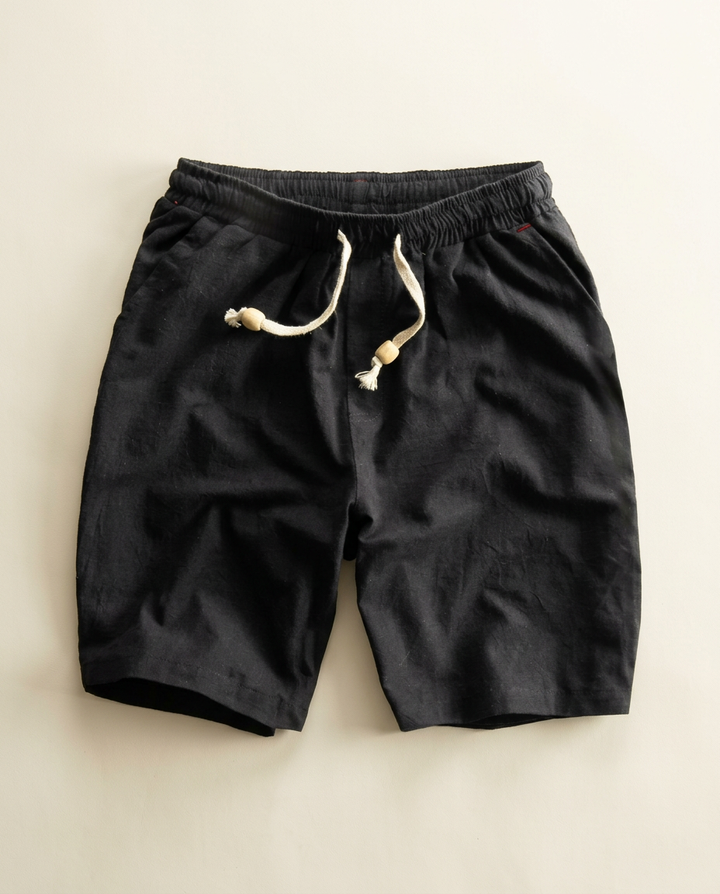 Men's casual drawstring shorts, perfect for summer lounging, beach days, or active everyday comfort.