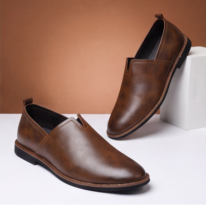 Premium men's slip-on loafers, sleek design, comfortable for casual or dress.