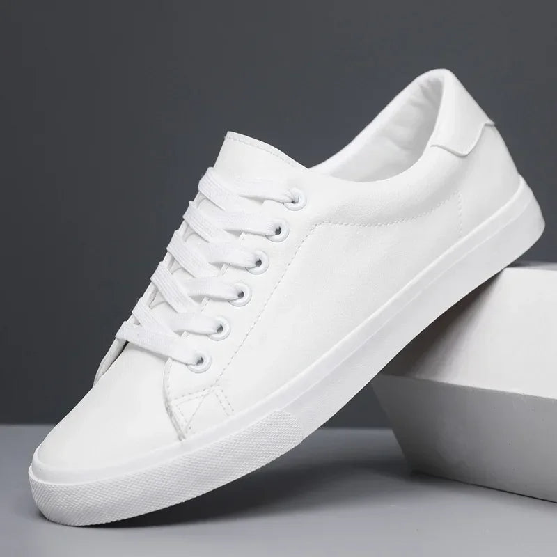 White men's everyday comfort shoes, durable for walking, offering stylish casual support.