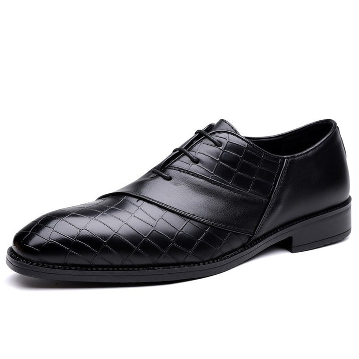 Cognac Lucente men's Oxford dress shoes. Stylish formal footwear for business, weddings, and sophisticated events.