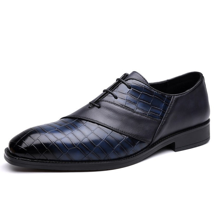High-quality brown Lucente Oxford dress shoes. Men's formal footwear for professional attire & special events.