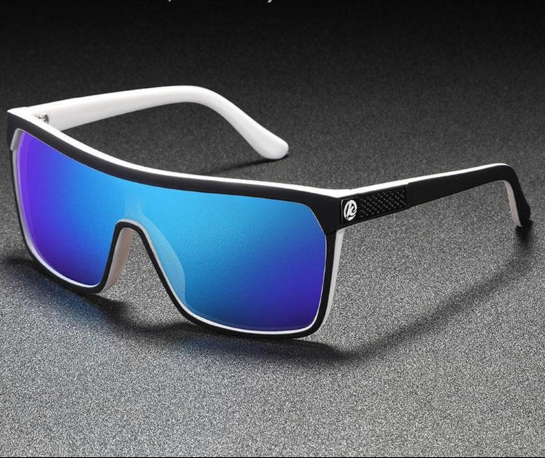 Side view of Jonas men's flexible polarized sunglasses, offering excellent UV400 eye protection