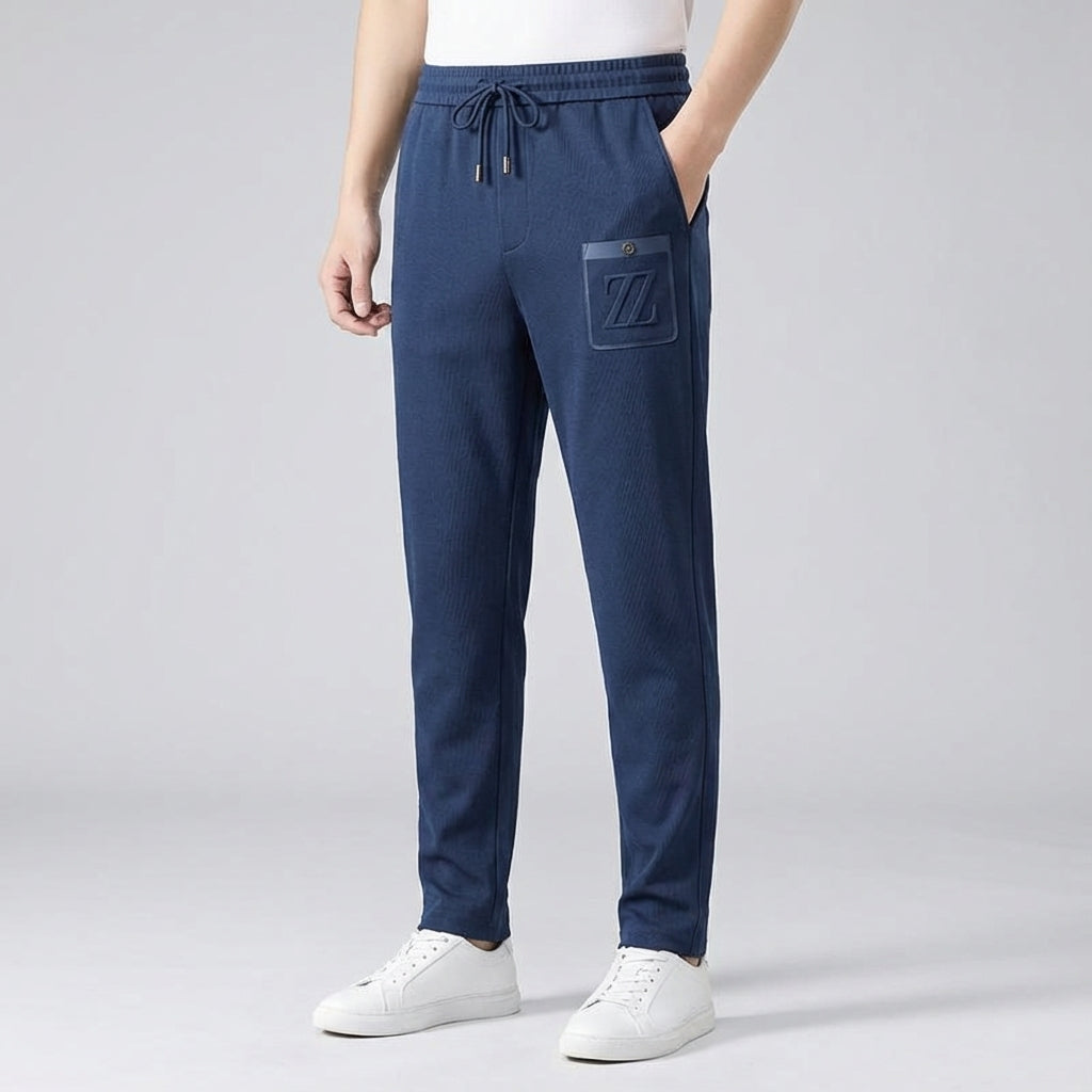 Athletic men's black bottom, Felix jogging trousers, designed for ultimate comfort and versatility