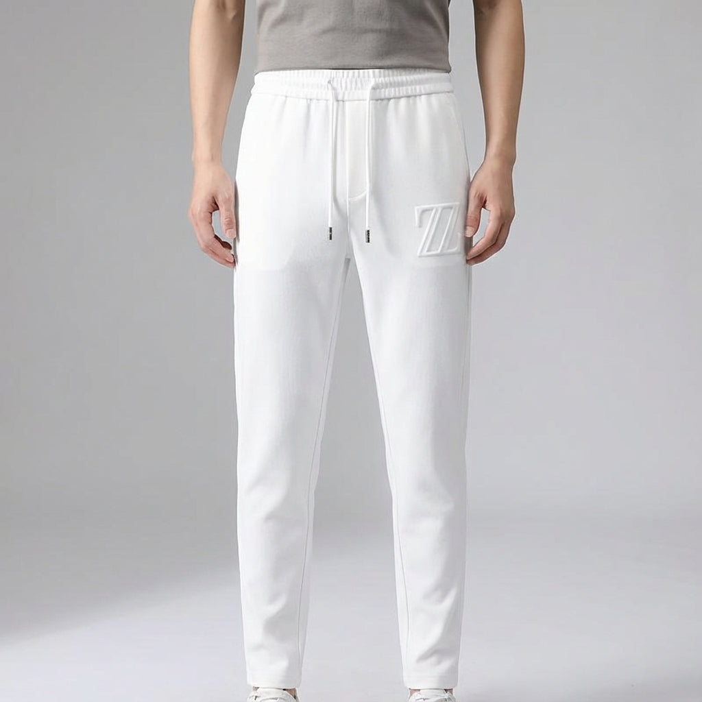 Men's premium black activewear pants, Felix joggers, soft cotton blend for supreme comfort
