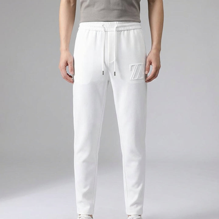 Men's premium black activewear pants, Felix joggers, soft cotton blend for supreme comfort