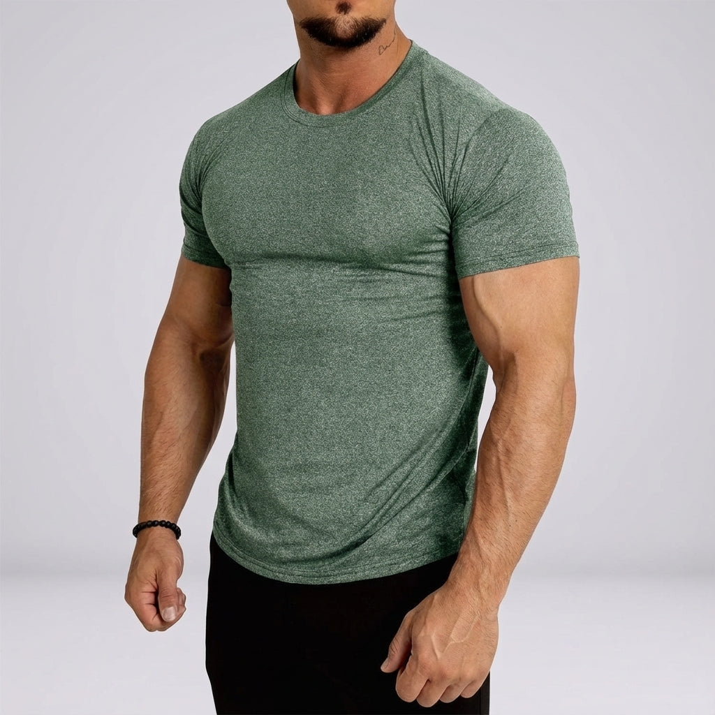 Lawrence men's training shirt, short-sleeved, designed for optimal fitness performance