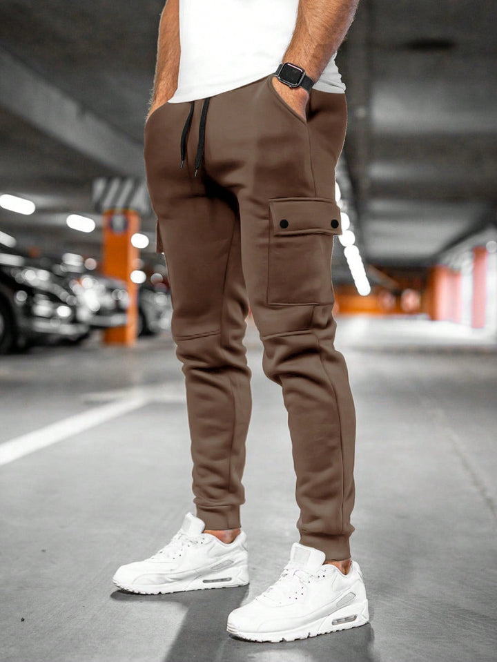 Ultra-comfortable men's slim-fit joggers, designed for all-day wear and modern streetwear style.