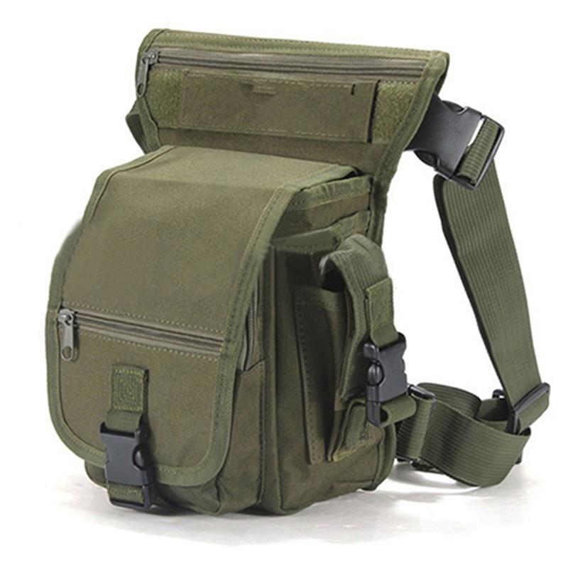 Multipurpose men's drop leg pouch, excellent for tools, small electronics, and outdoor survival gear.