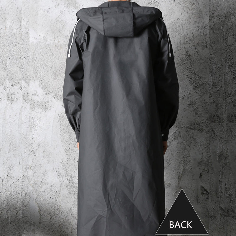 Versatile men's hooded rain jacket, offering waterproof protection for hiking, camping, and any outdoor adventure.