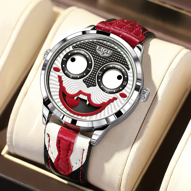 Dynamic men's bold chronograph watch, unique animated dial, a true statement piece for modern men.