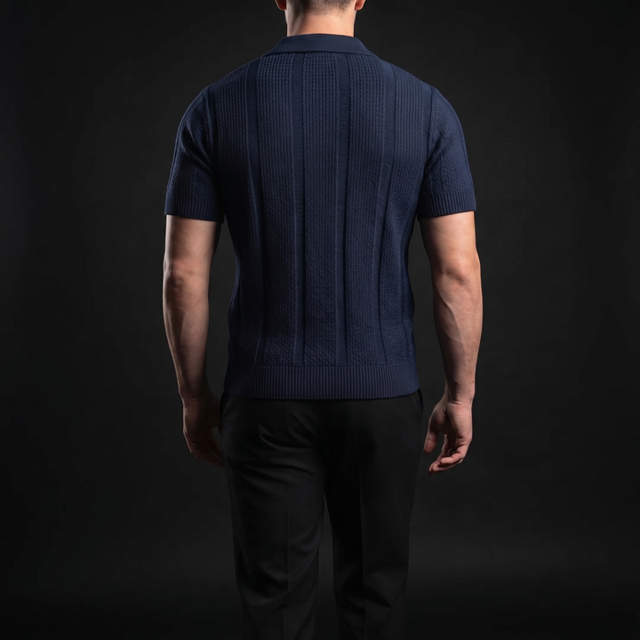 Comfortable Calvero men's polo. Breathable fabric & modern fit ensure cool wear for any casual summer outing.