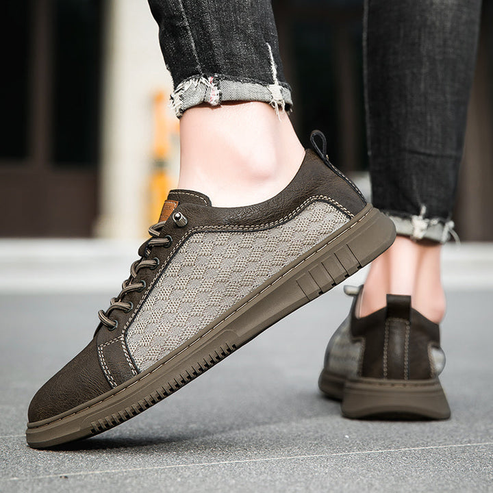 Stylish men's comfort shoes, breathable design for all-day casual wear and walking.