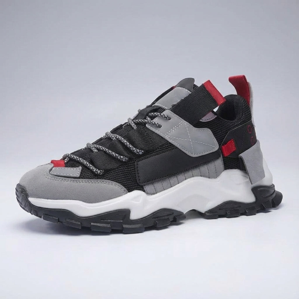 Pair of Stanley men's sneakers from above, featuring breathable mesh and sleek design
