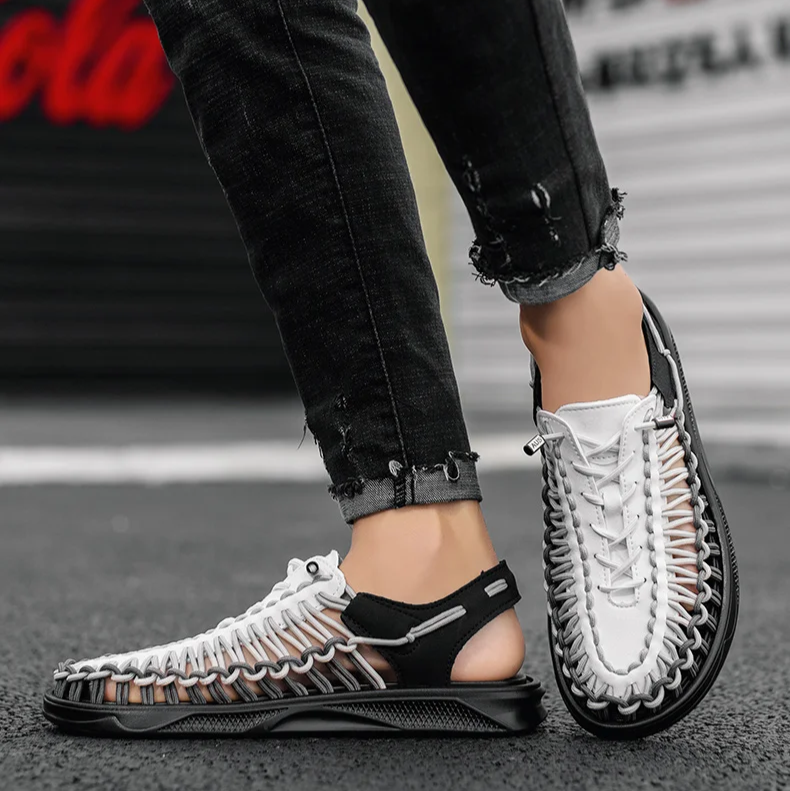 Comfortable breathable summer sandals for men.