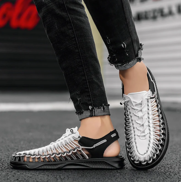 Comfortable breathable summer sandals for men.