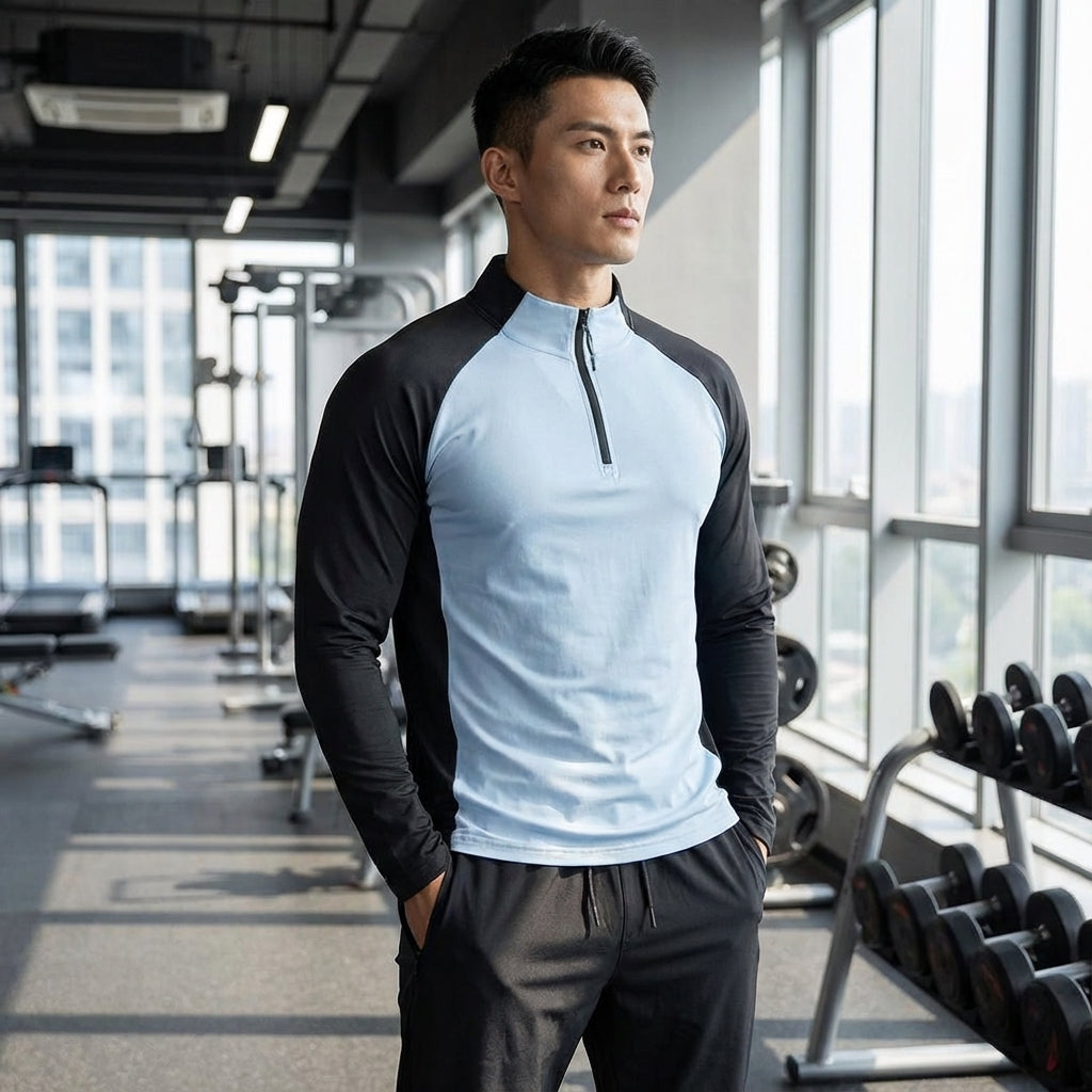 Men's breathable quick-dry training set by Phillip, ideal for activewear and workouts.
