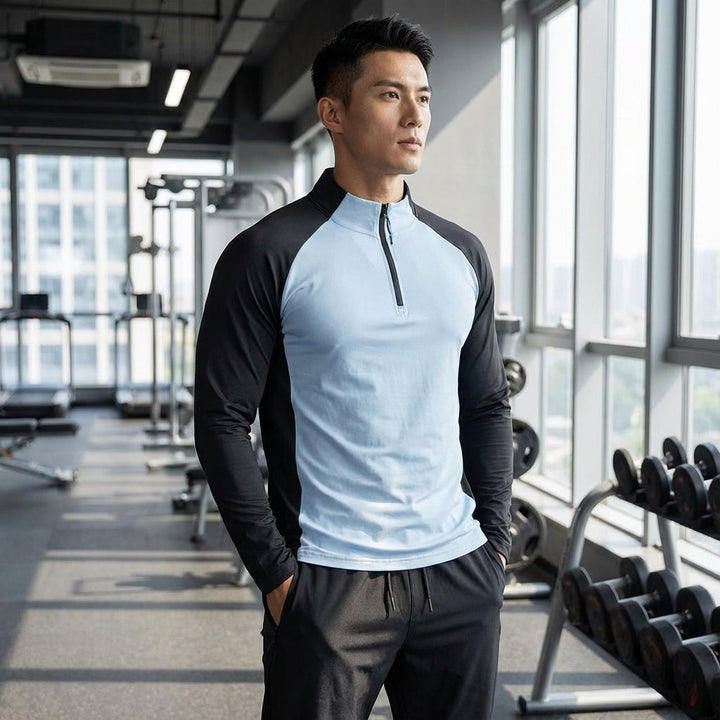 Men's breathable quick-dry training set by Phillip, ideal for activewear and workouts.
