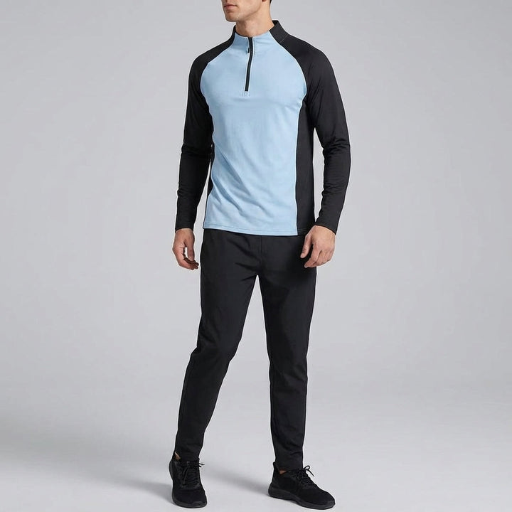 Phillip men's workout clothes, a quick-dry and breathable training set for active men.