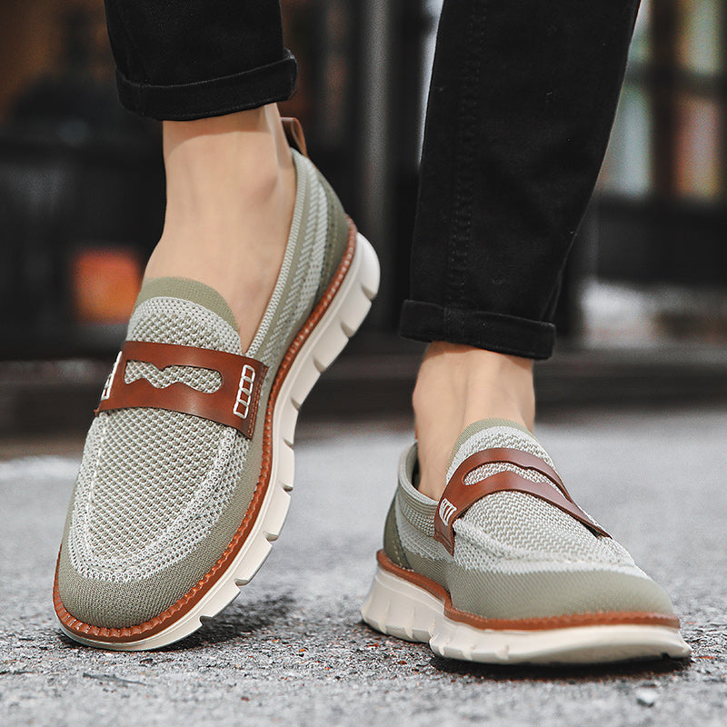 Essential men's summer loafers, breathable, lightweight, & comfortable for warm weather.