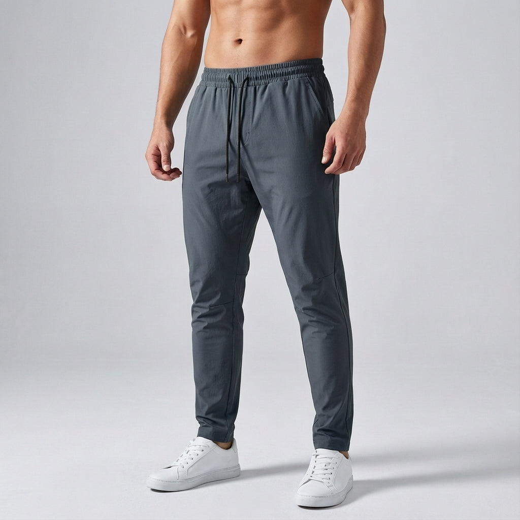 Elliot men's performance sport trousers with adjustable waistband, active lifestyle.