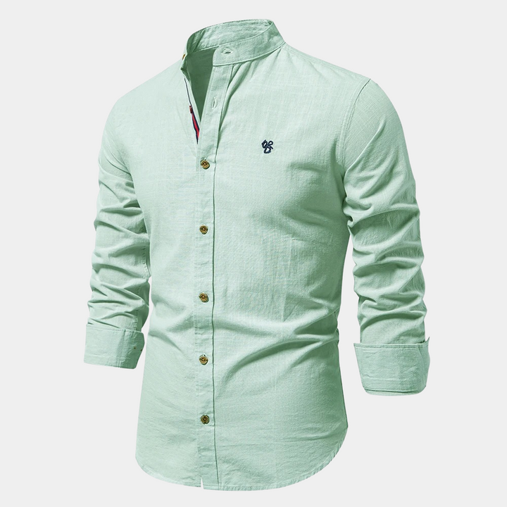 Stylish long sleeve men's summer shirt, designed with breathable fabric to keep you cool and comfortable all day.