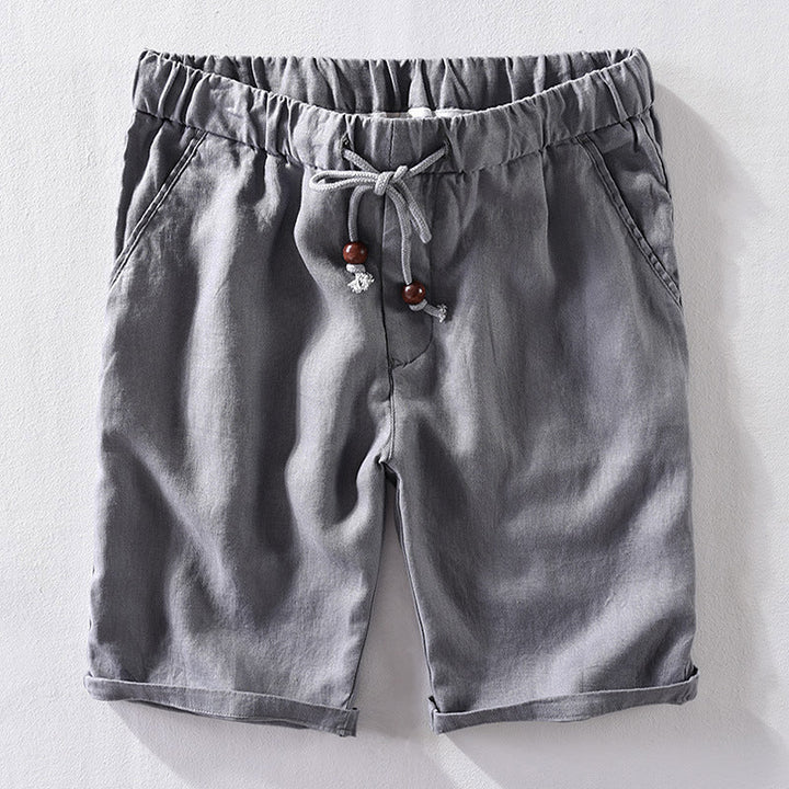 Stylish men's summer shorts with a relaxed, tailored fit. Perfect lightweight and breathable shorts for casual everyday wear.