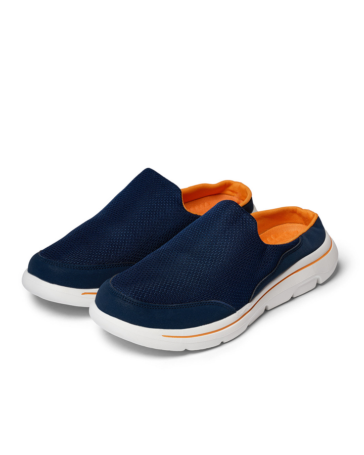 Men's Brookvale slip-on sneakers: lightweight, breathable mesh slides for casual summer comfort.