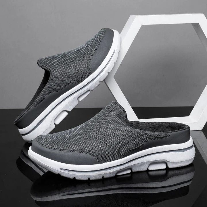 Brookvale men's summer shoes: lightweight slip-on sneakers with breathable mesh & EVA sole.