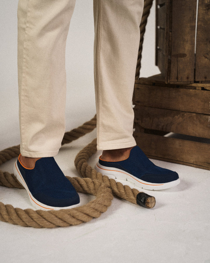 Everyday wear men's Brookvale slip-on slides, offering ultimate comfort and breathability.