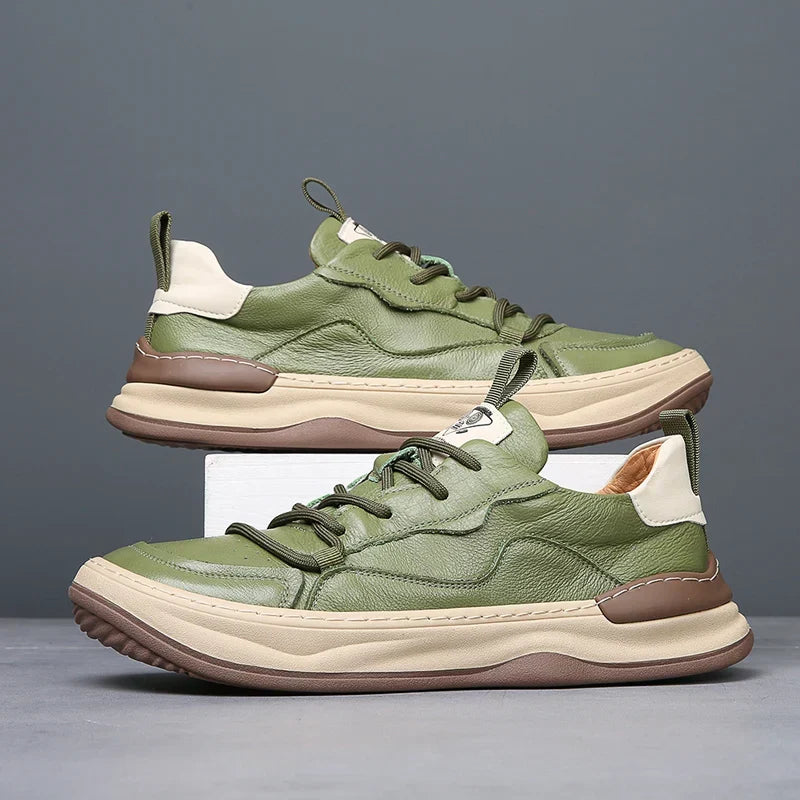 Gray men's everyday comfort shoes, premium sneakers for casual style and walking.