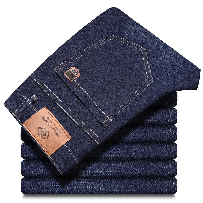 Men's Cadence stretch denim jeans, tailored fit for all-day comfort & casual wear.