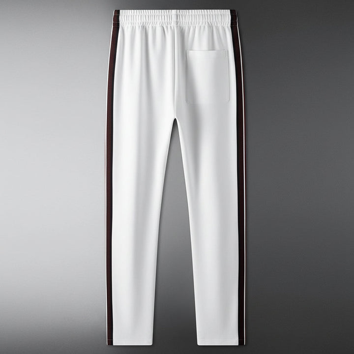 Urban fashion men's Callahan pants: spliced design, elastic waist, perfect for versatile daily comfort.