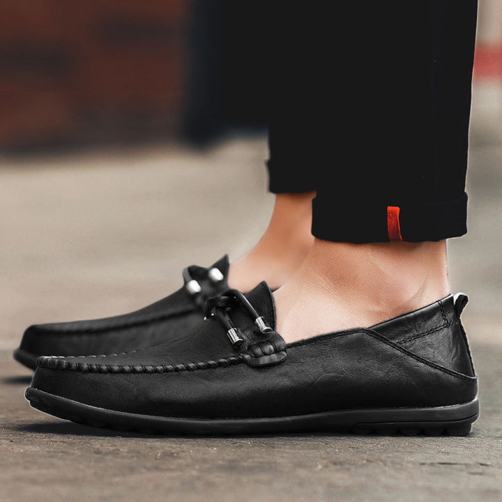 Men's Cambridge slip-on loafers. Elegant everyday comfort footwear, blending classic style for formal and casual use.