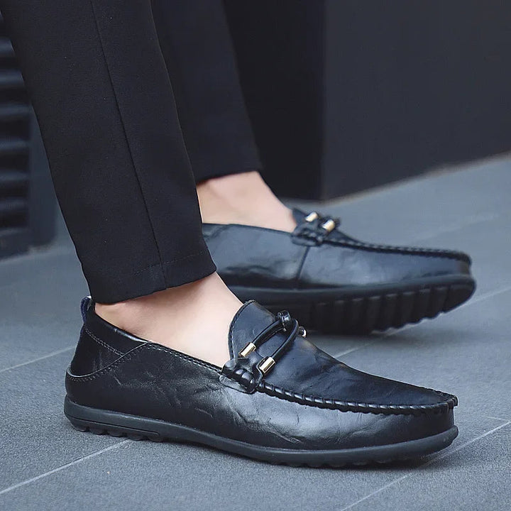 Men's Cambridge slip-on loafers. Versatile everyday shoes, offering classic style and comfort for formal & casual wear.
