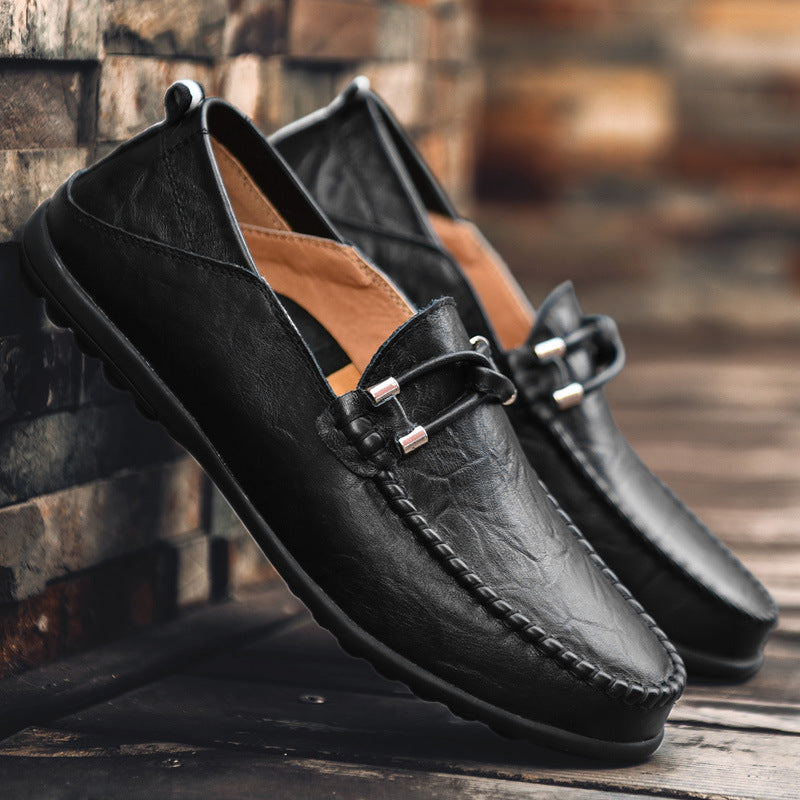 Classic men's Cambridge slip-on loafers. Versatile everyday comfort shoes for formal & casual sophisticated style.