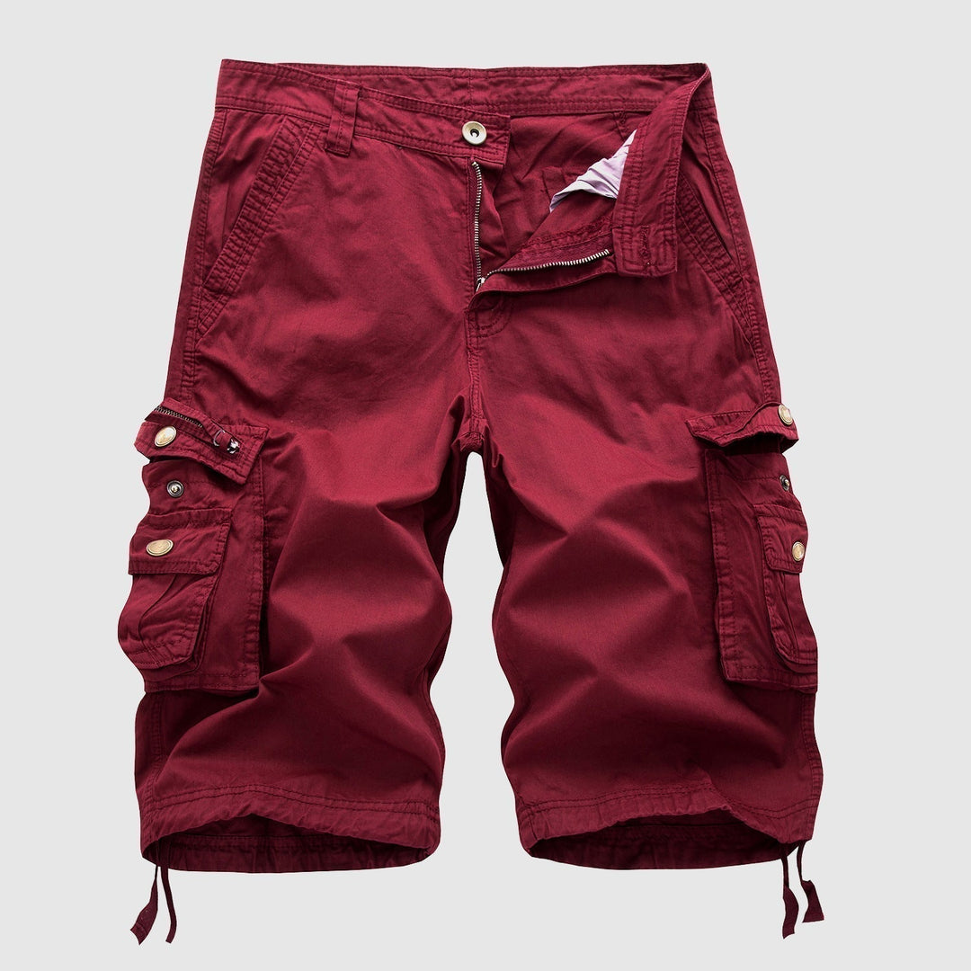 Classic men's cargo shorts. Relaxed fit, multi-pockets, & adjustable hem offer maximum comfort for spring & summer.