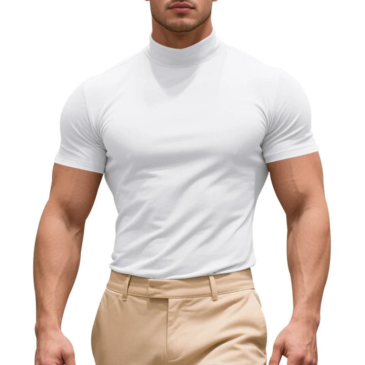 Versatile men's casual tee, a slim fit t-shirt suitable for various occasions and effortless style.