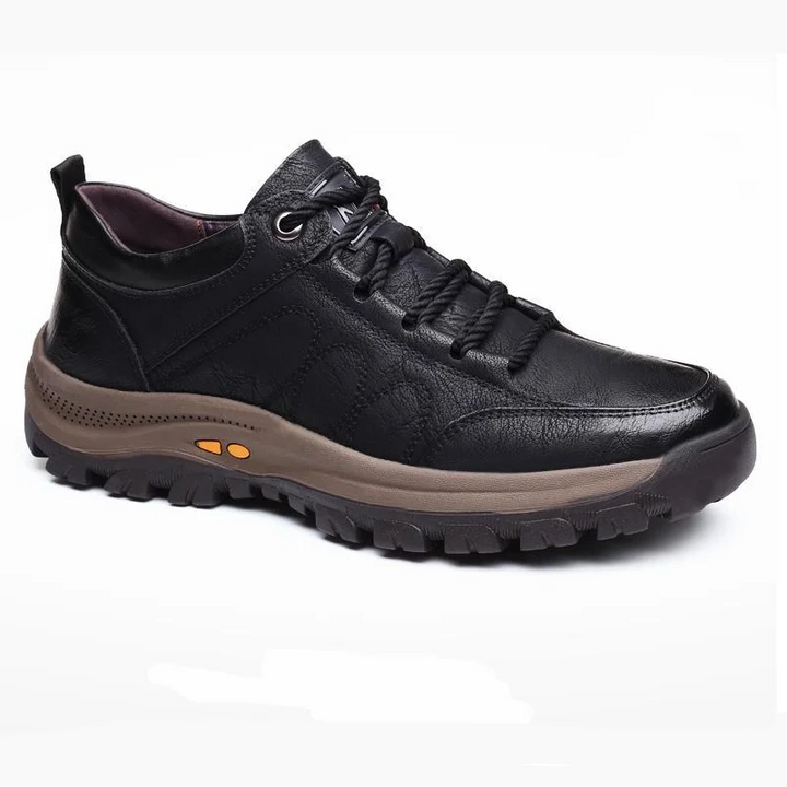 Orthopedic men's casual slip-on shoes, offering premium arch support and breathability for daily wear.