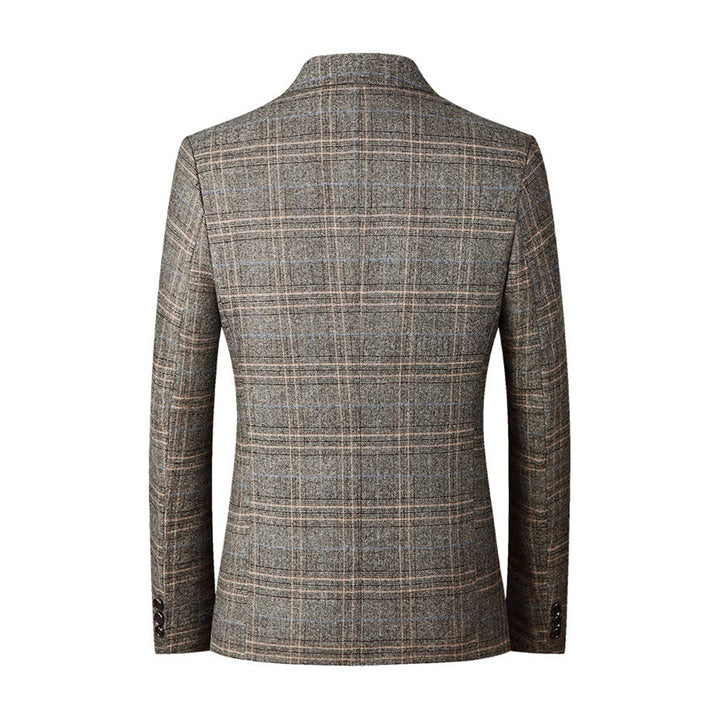 Versatile men's casual blazer, ideal as a spring or autumn jacket for elegant everyday fashion.