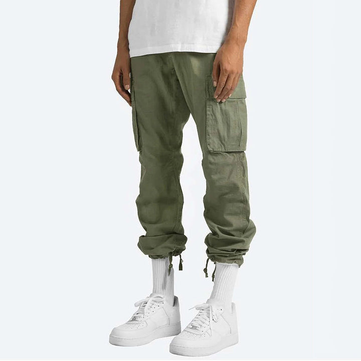 Everyday fashion men's cargo pants, relaxed fit for ultimate comfort and style.