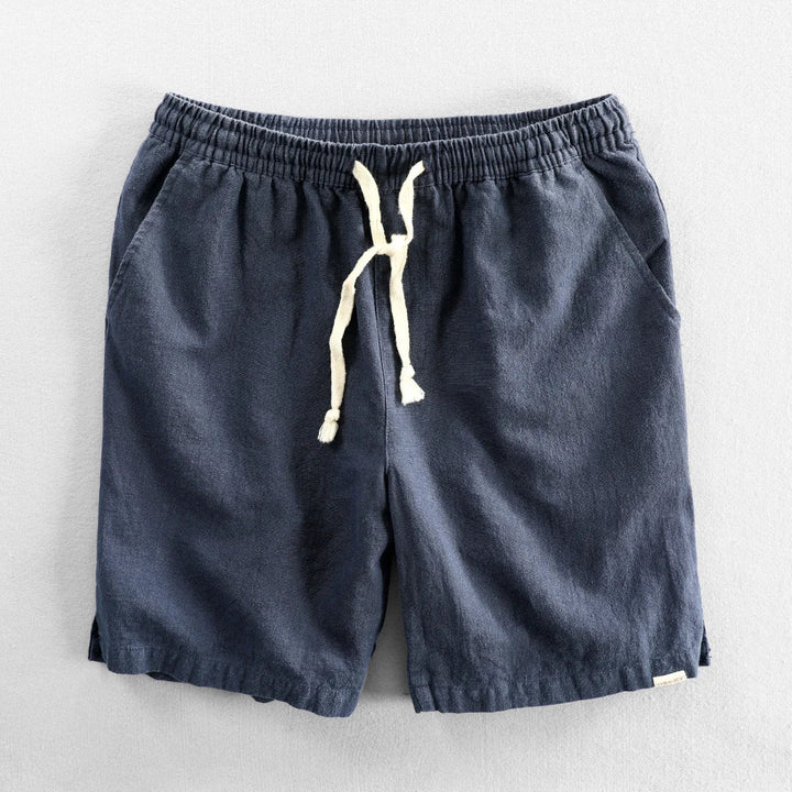 Stylish men's summer shorts with convenient pockets, great for beachwear & warm weather outfits.