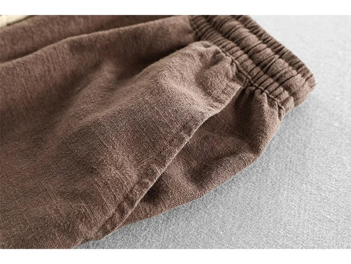 Breathable men's shorts with a drawstring waist, excellent for summer casual wear & active lifestyles.