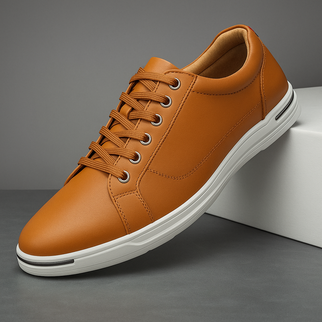 Men's casual comfort sneakers, perfect for everyday style & support. Ideal walking shoes.