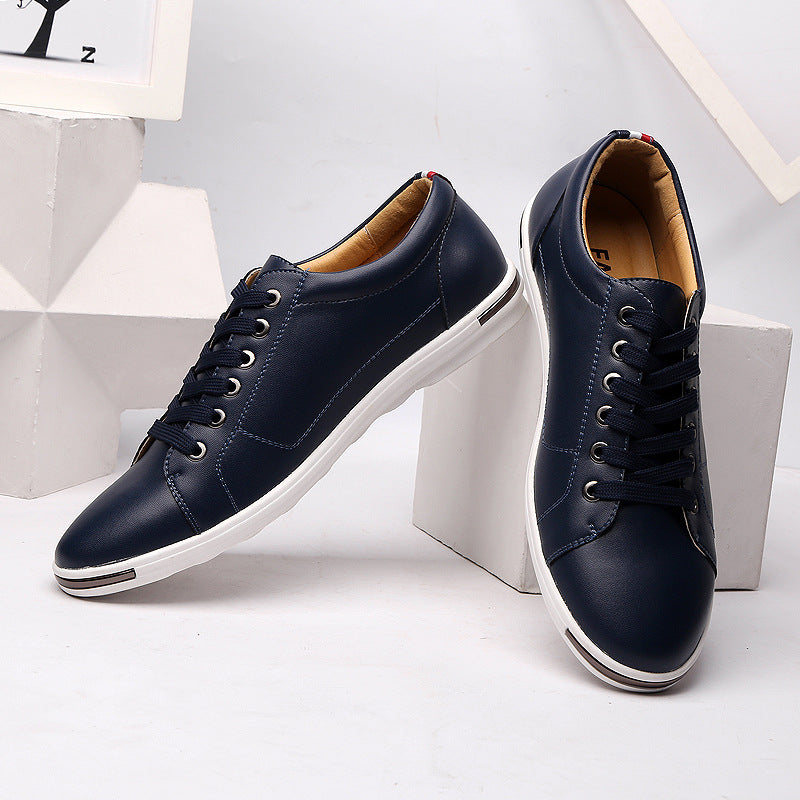 Comfortable men's walking shoes. Supportive casual sneakers for all-day wear and daily activities.
