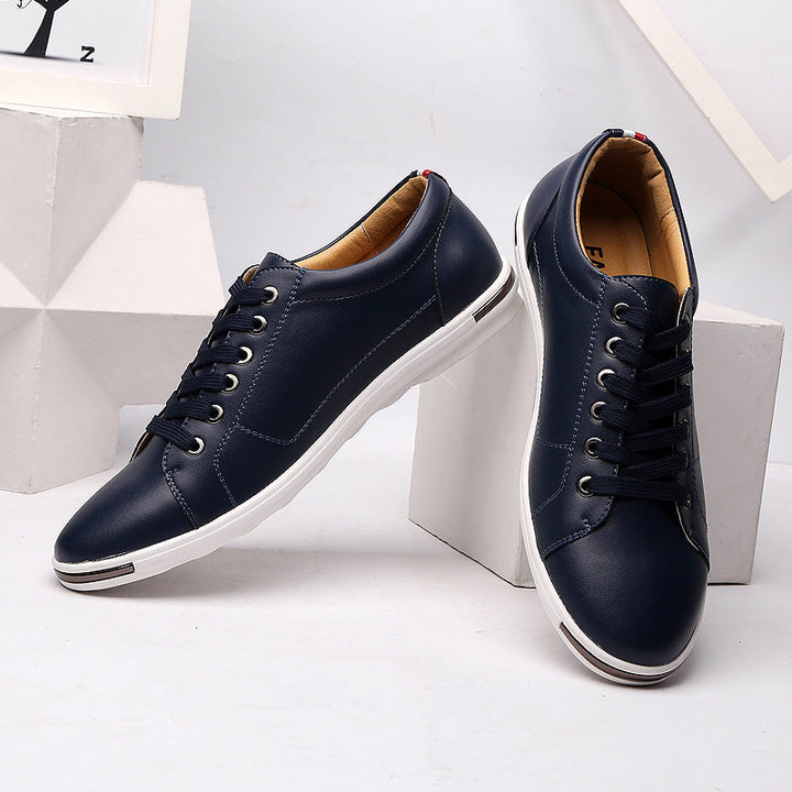 Comfortable men's walking shoes. Supportive casual sneakers for all-day wear and daily activities.