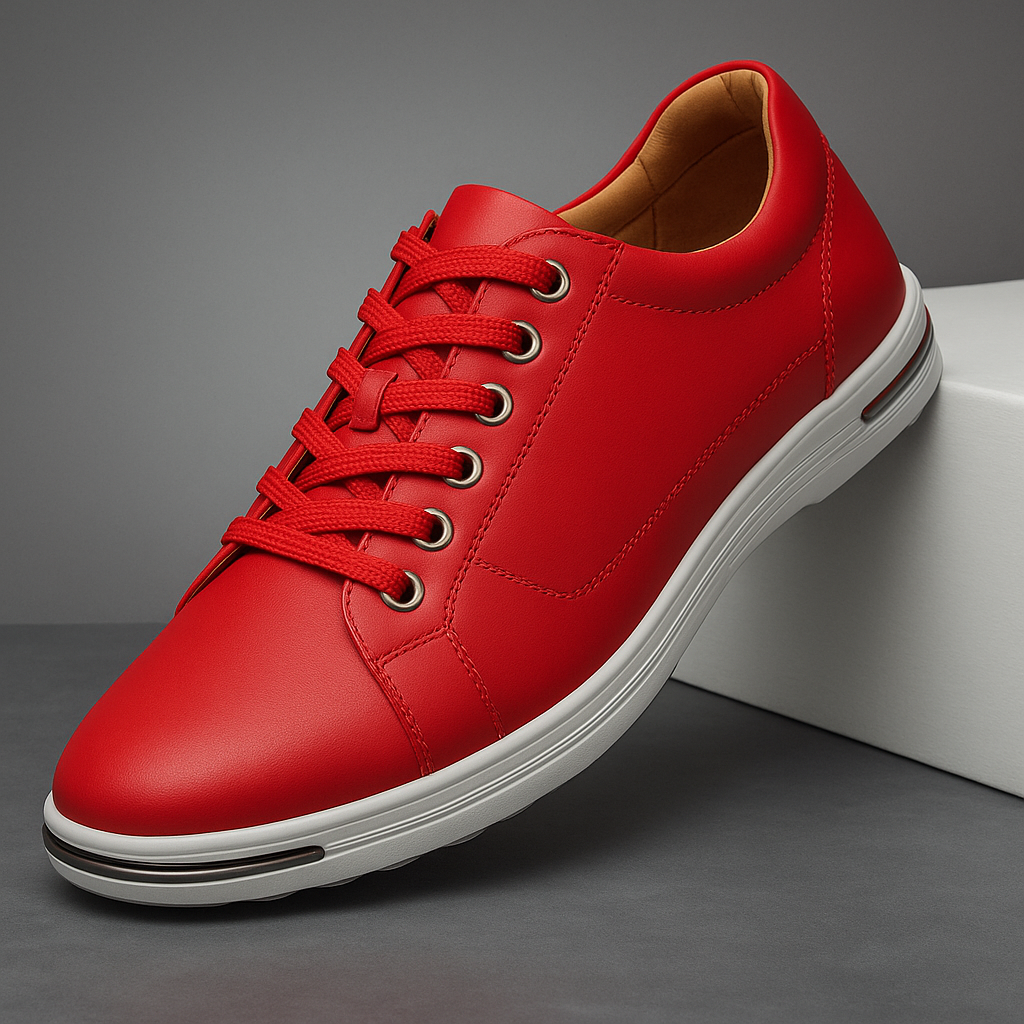 Breathable men's everyday sneakers. Combining support and casual style for active daily comfort.