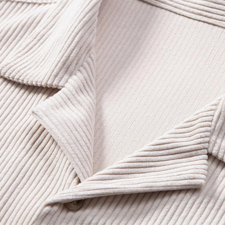 Effortlessly comfortable men's Cuban collar shirt, short sleeve, relaxed fit for casual summer style.